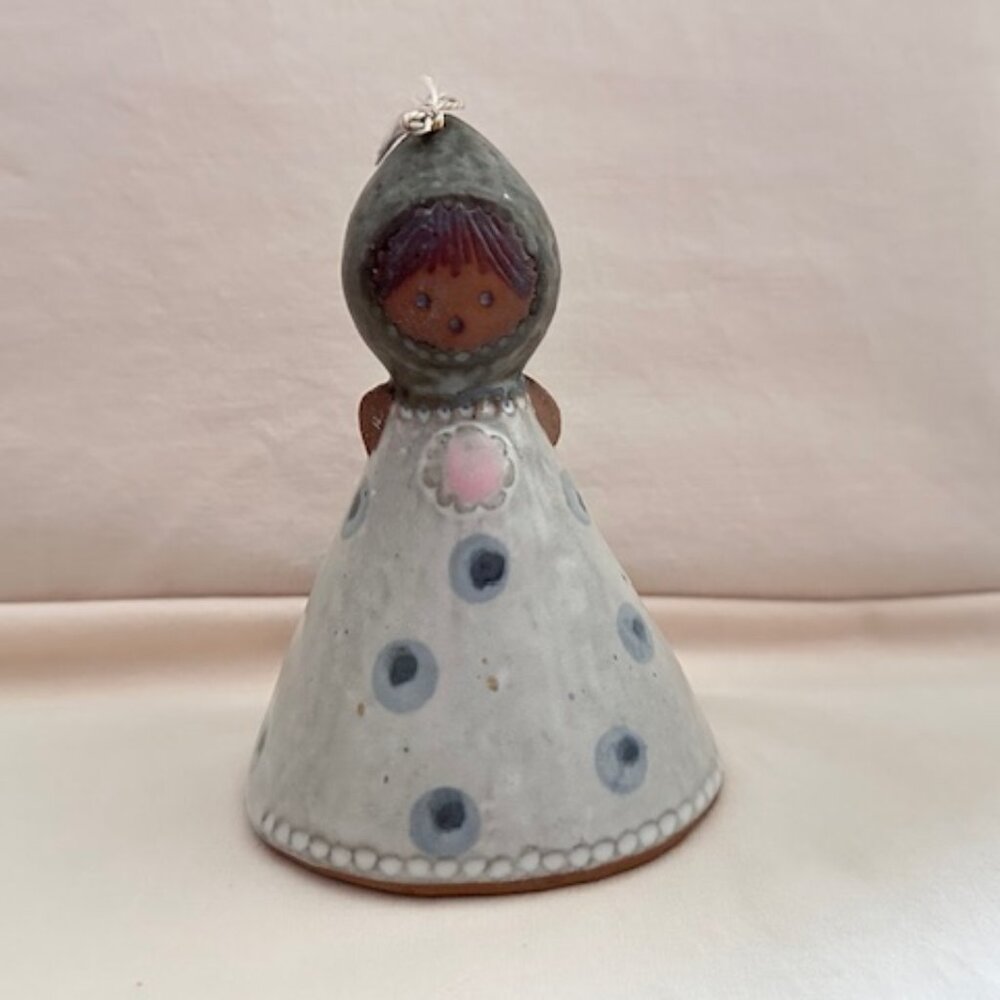 Vintage Little Angel Art Pottery Bell